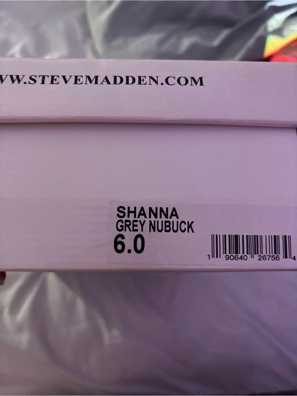Steve Madden ‘Shanna Grey Nubuck’ Heel